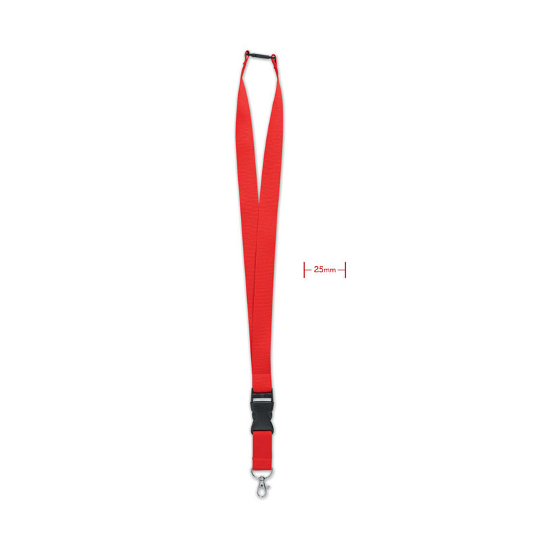 Lanyard con gancio in metallo