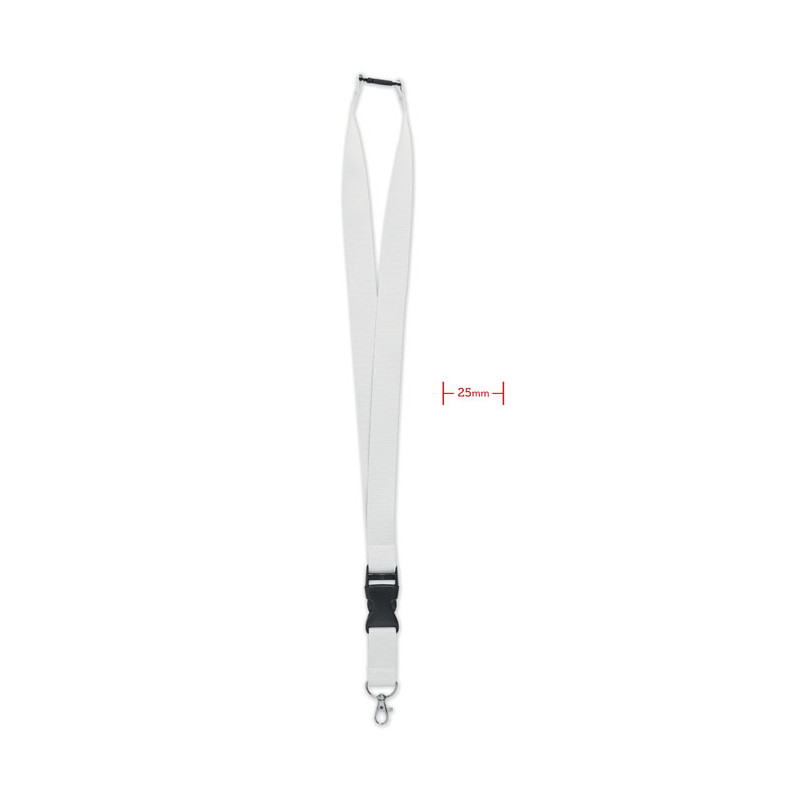 Lanyard con gancio in metallo