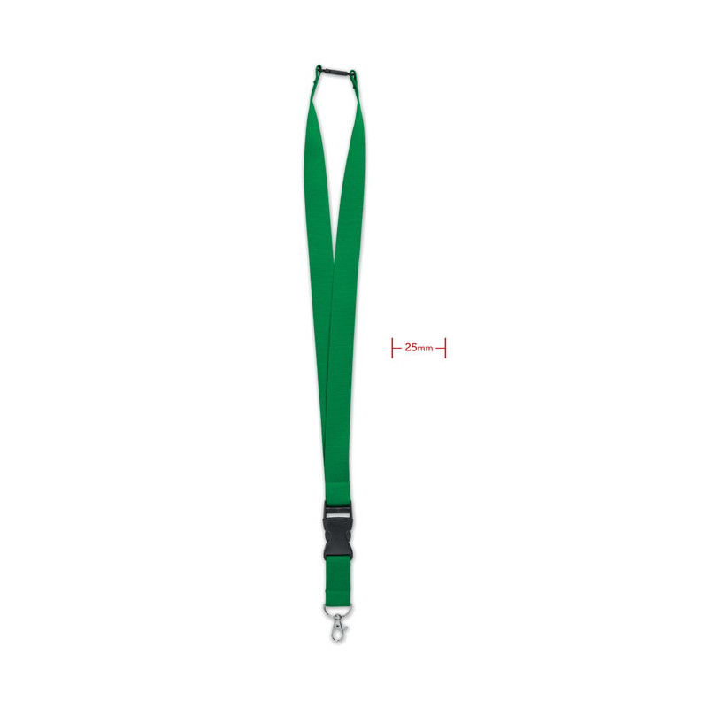 Lanyard con gancio in metallo