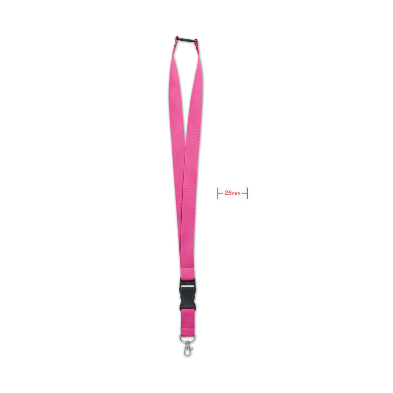 Lanyard con gancio in metallo