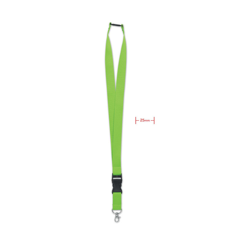 Lanyard con gancio in metallo