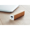 Power bank in bamboo