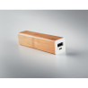 Power bank in bamboo