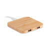 Caricatore wireless in bamboo