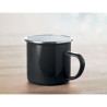 Tazza di metallo smaltato