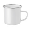 Tazza di metallo smaltato