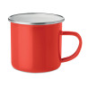 Tazza di metallo smaltato