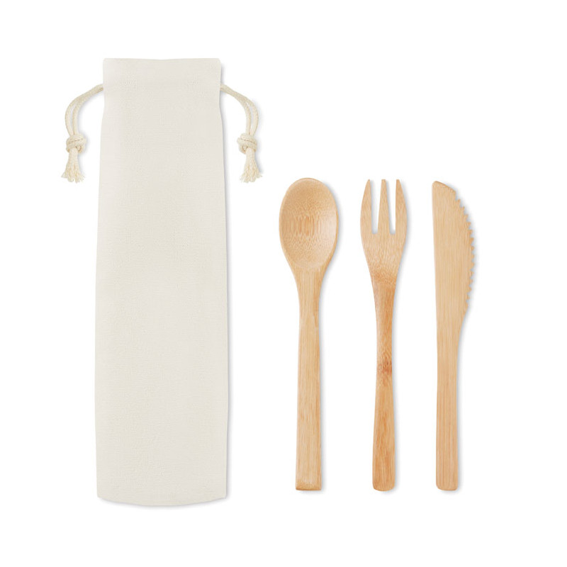 Set posate in bamboo