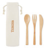 Set posate in bamboo