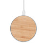 Caricatore wireless in bamboo