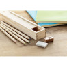 Set 12 penne in box di legno