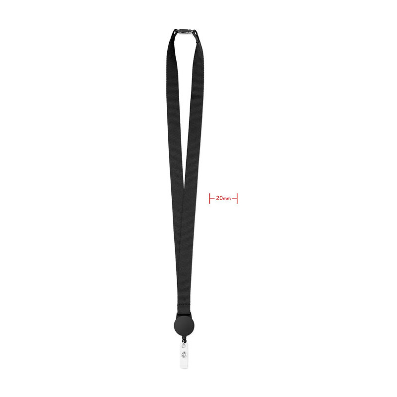 Lanyard con badge estraibile