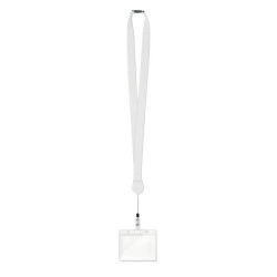 Lanyard con badge estraibile