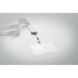 Lanyard con badge estraibile