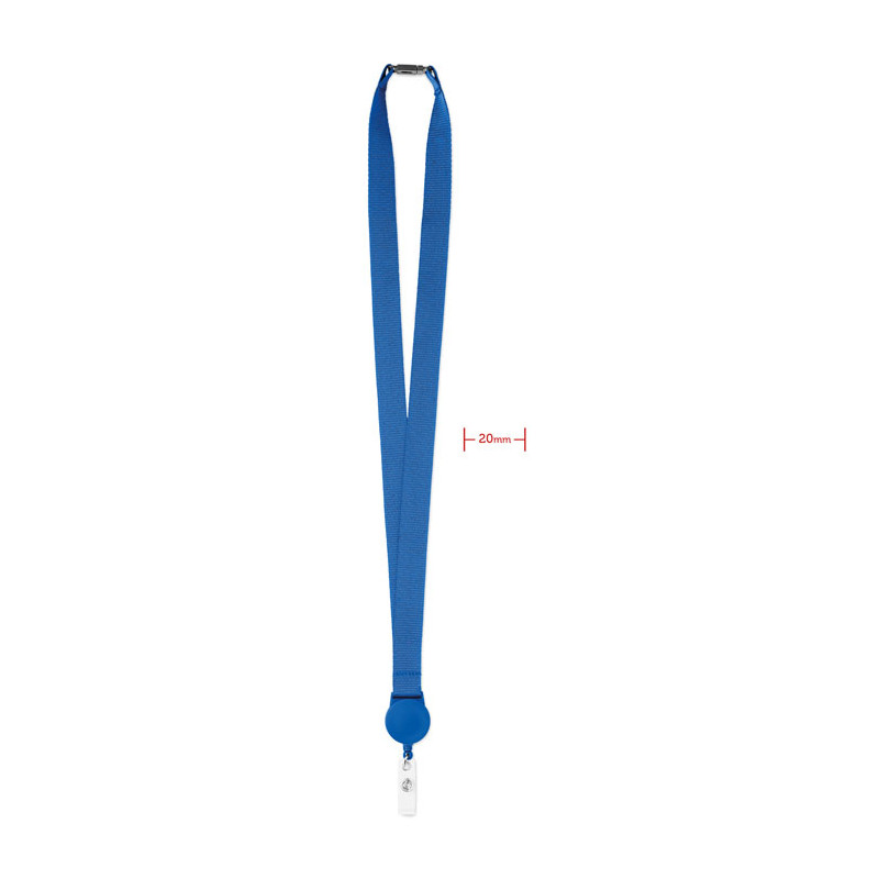 Lanyard con badge estraibile