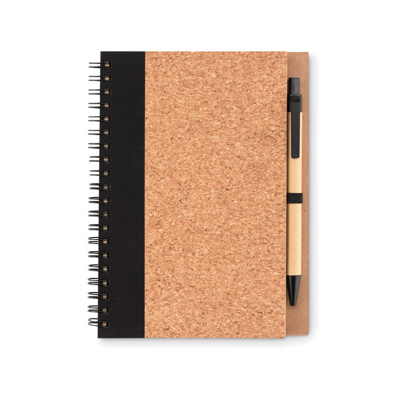 Notebook in sughero c/penna
