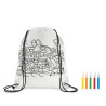 Sacca da colorare in non woven