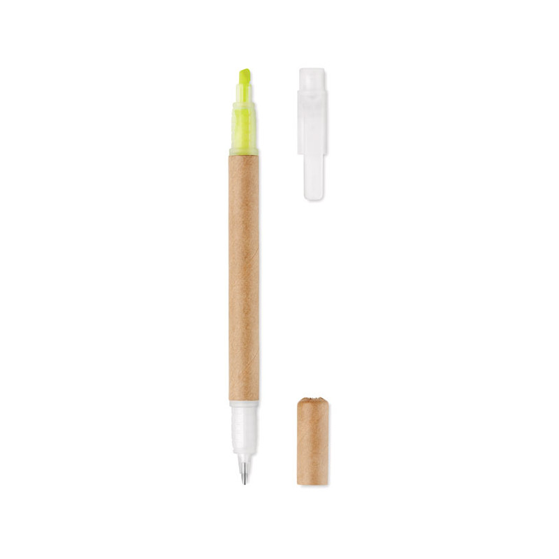 2 in 1 penna ed evidenziatore