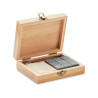 Set whisky in bamboo