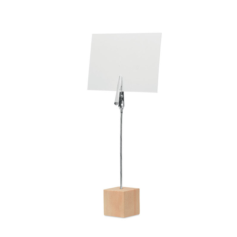 Clip in legno