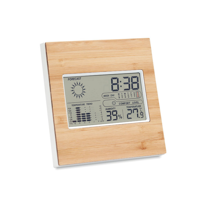 Stazione meteo in bamboo