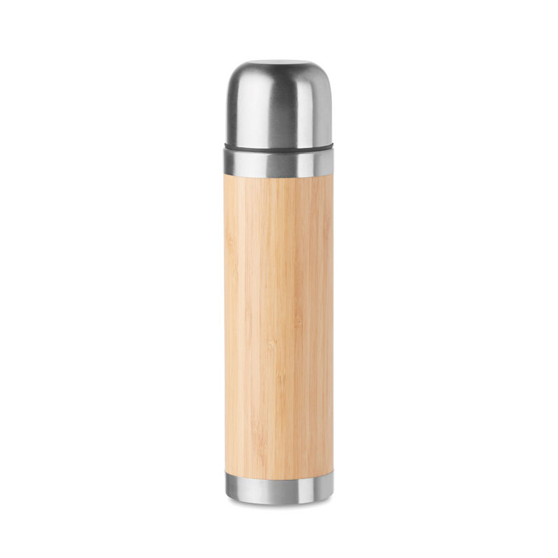 Thermos rivestito in bamboo