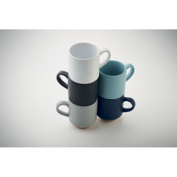 Tazza impilabile in ceramica da 17