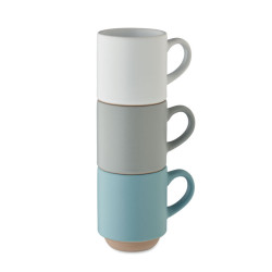 Tazza impilabile in ceramica da 17