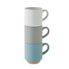 Tazza impilabile in ceramica da 17