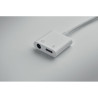 Splitter audio con jack ABS di tip