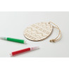 Set per dipingere le uova in legno