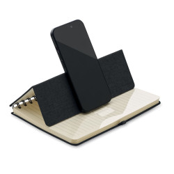 Notebook A5 con supporto per te