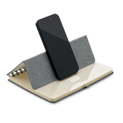 Notebook A5 con supporto per te