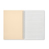 Notebook in cartone riciclato A