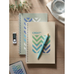 Notebook in cartone riciclato A