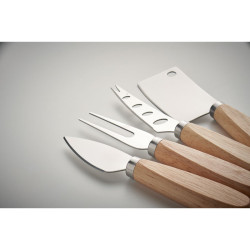 Set di 4 coltelli da formaggio
