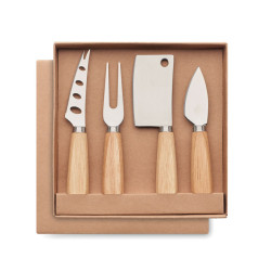Set di 4 coltelli da formaggio