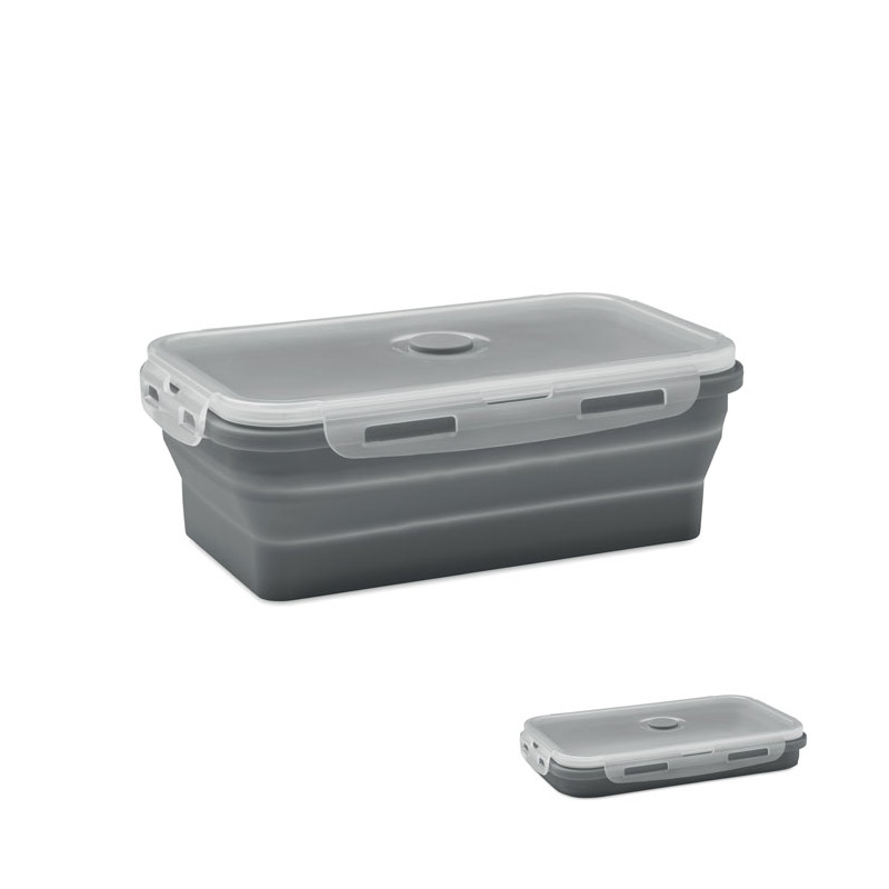 Porta pranzo in silicone pieghe