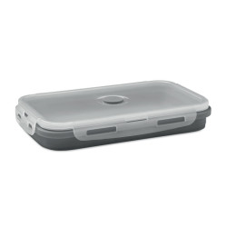Porta pranzo in silicone pieghe