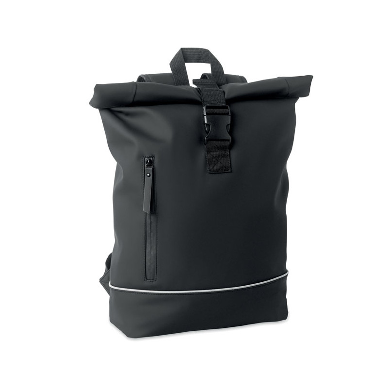 Zaino in PU rolltop per laptop