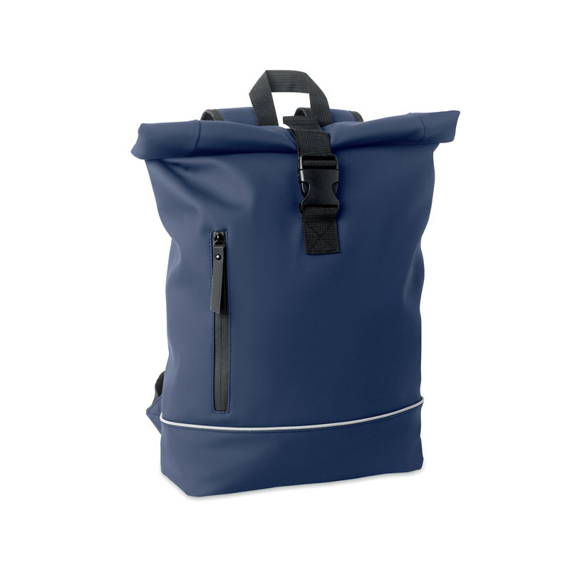 Zaino in PU rolltop per laptop