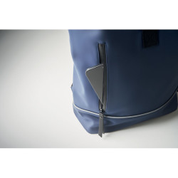 Zaino in PU rolltop per laptop