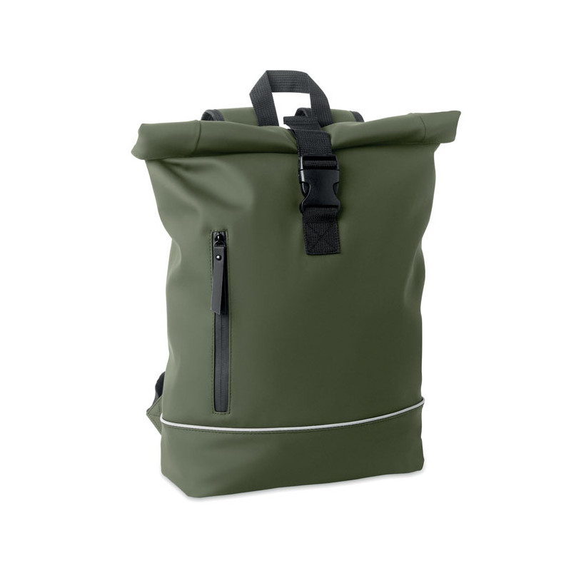 Zaino in PU rolltop per laptop
