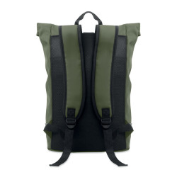 Zaino in PU rolltop per laptop