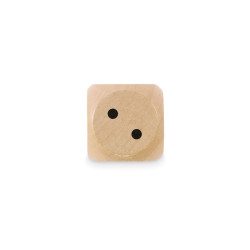Dadi di legno Schima Ø 3 cm