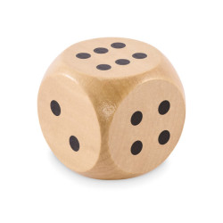 Dadi di legno Schima Ø 5 cm