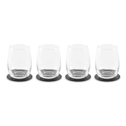 Set di 4 sottobicchieri in PU