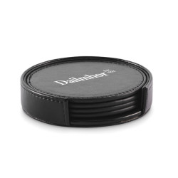 Set di 4 sottobicchieri in PU