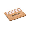 Portacarte in sughero con RFID