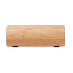 Speaker in bamboo